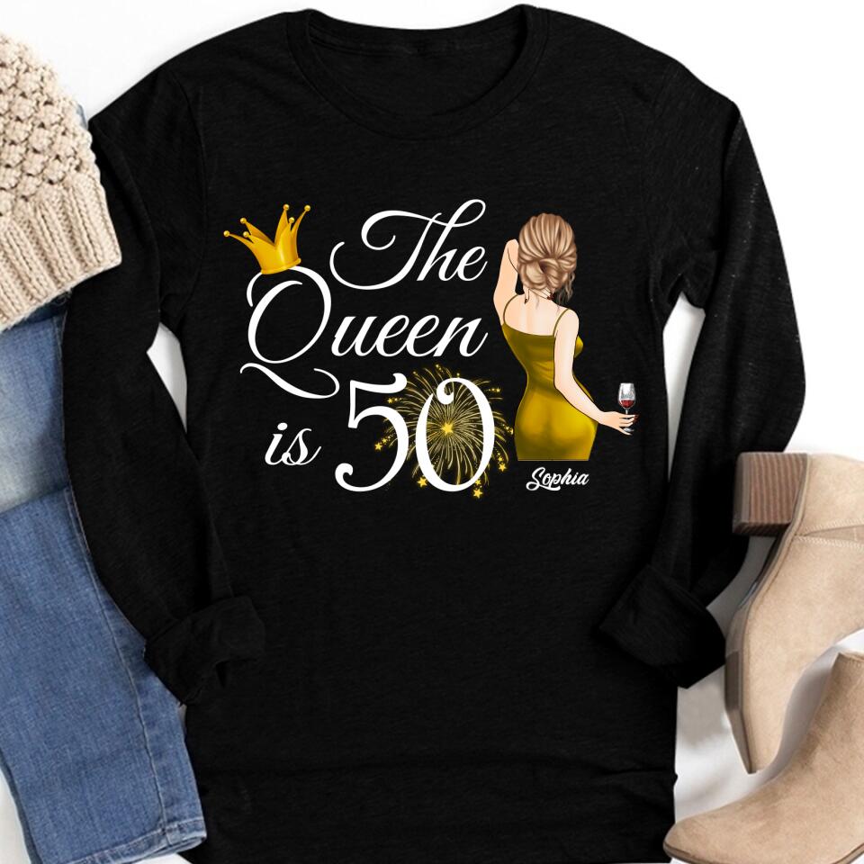 I&#39;m 50 shirt Vintage 1973 Shirt, 50th Birthday Unique Gifts For Woman,50th Birthday Ideas Turning 50 Years Old Cotton Shirt