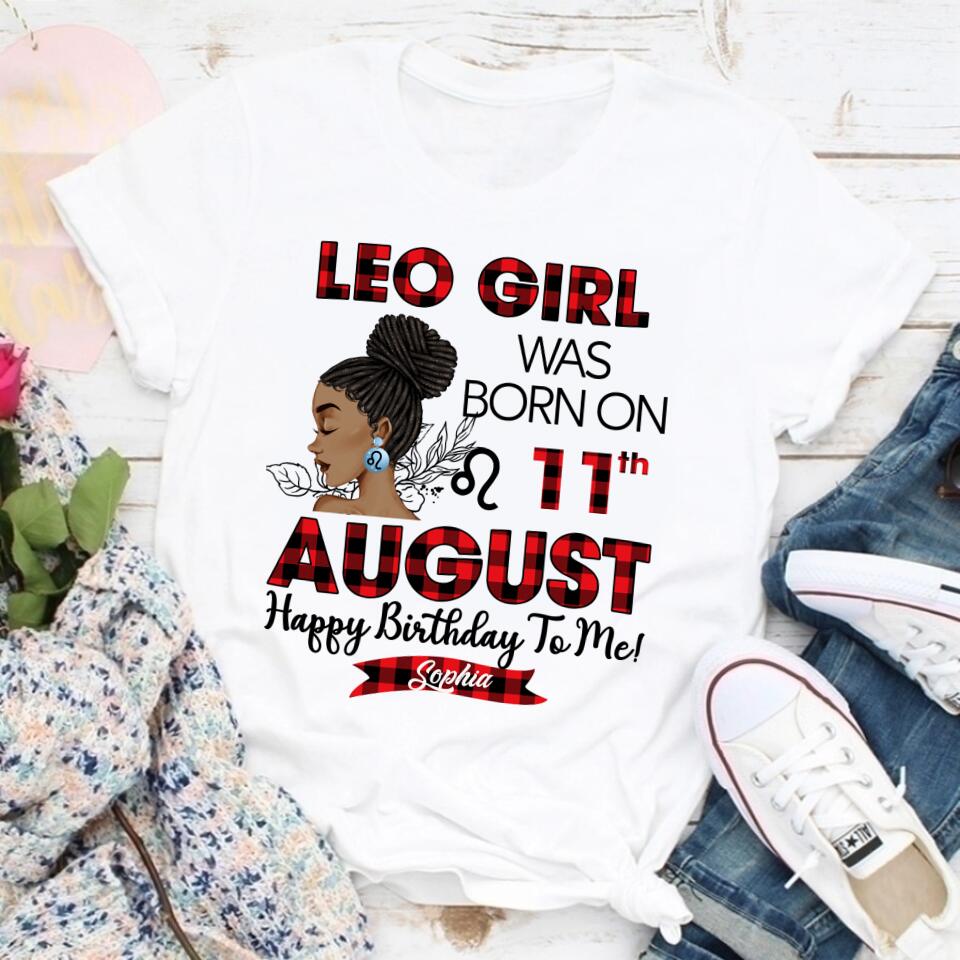 Custom Birthday Shirt, Leo Zodiac t shirt, Leo Birthday shirt, Leo t shirts for ladies, Leo queen t shirt, Leo Queen Birthday shirt