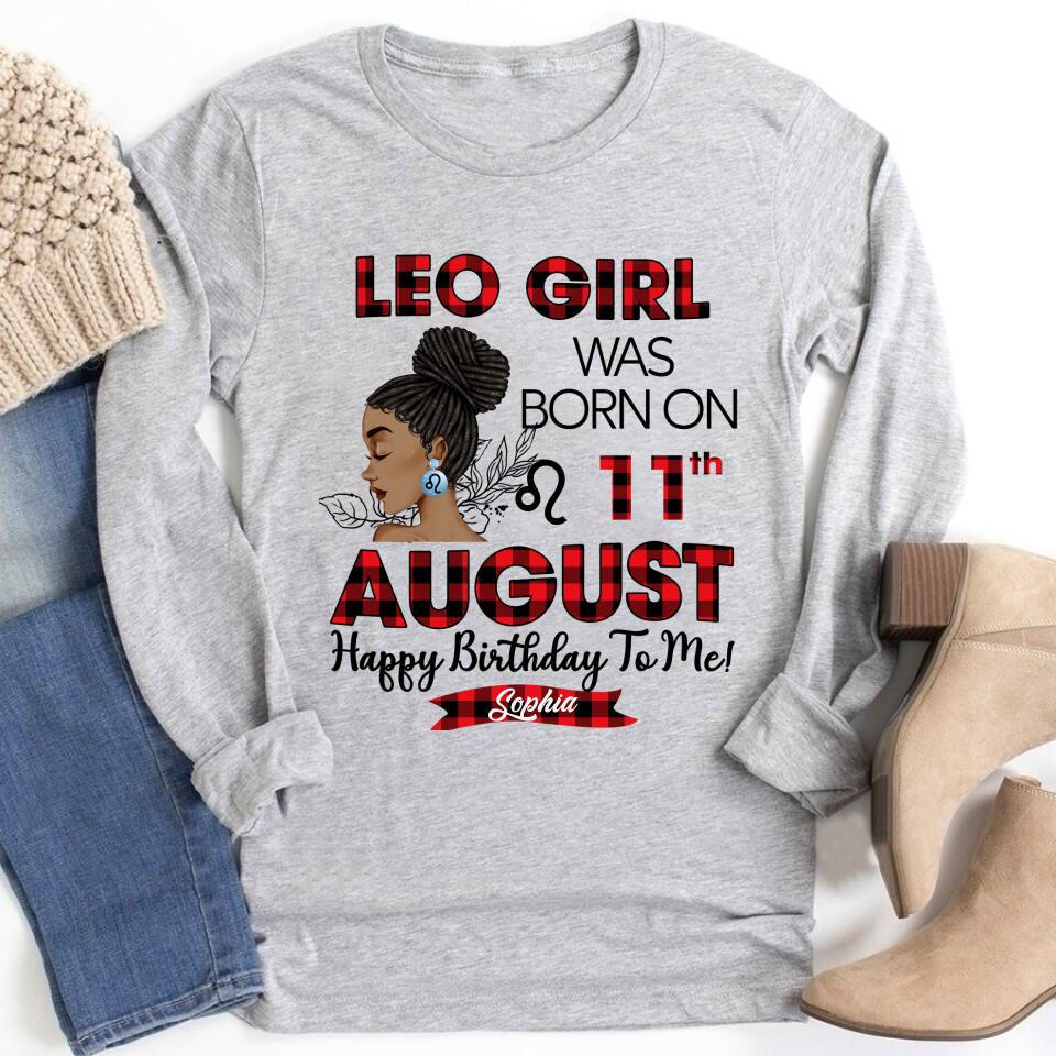 Custom Birthday Shirt, Leo Zodiac t shirt, Leo Birthday shirt, Leo t shirts for ladies, Leo queen t shirt, Leo Queen Birthday shirt