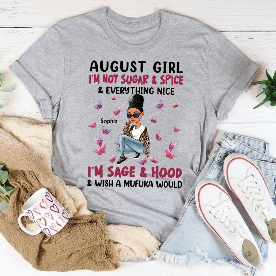 August Birthday Shirt, Custom Birthday Shirt, Queens Born In August, August Birthday Shirts For Woman, August Birthday Gifts