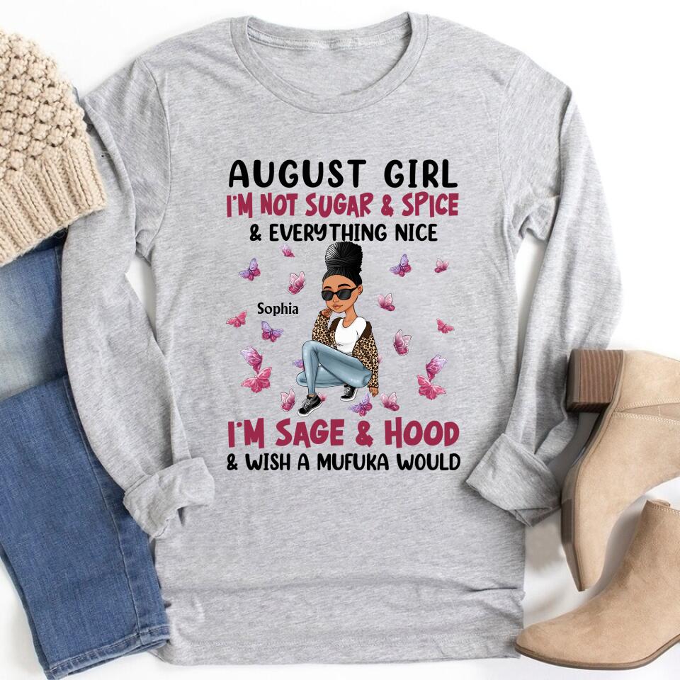 August Birthday Shirt, Custom Birthday Shirt, Queens Born In August, August Birthday Shirts For Woman, August Birthday Gifts