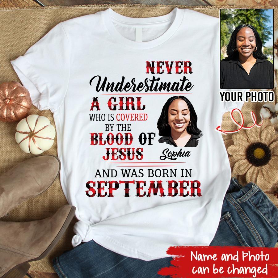 September Birthday Shirt, Custom Birthday Shirt, Queens Born In September, September Birthday Shirts For Woman, September Birthday Gifts
