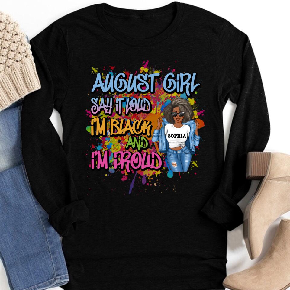 August Birthday Shirt, Custom Birthday Shirt, Queens are Born In August, August Birthday Shirts For Woman, August Birthday Gifts