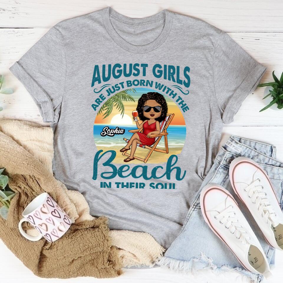 August Birthday Shirt, Custom Birthday Shirt, Queens are Born In August, August Birthday Shirts For Woman, August Birthday Gifts