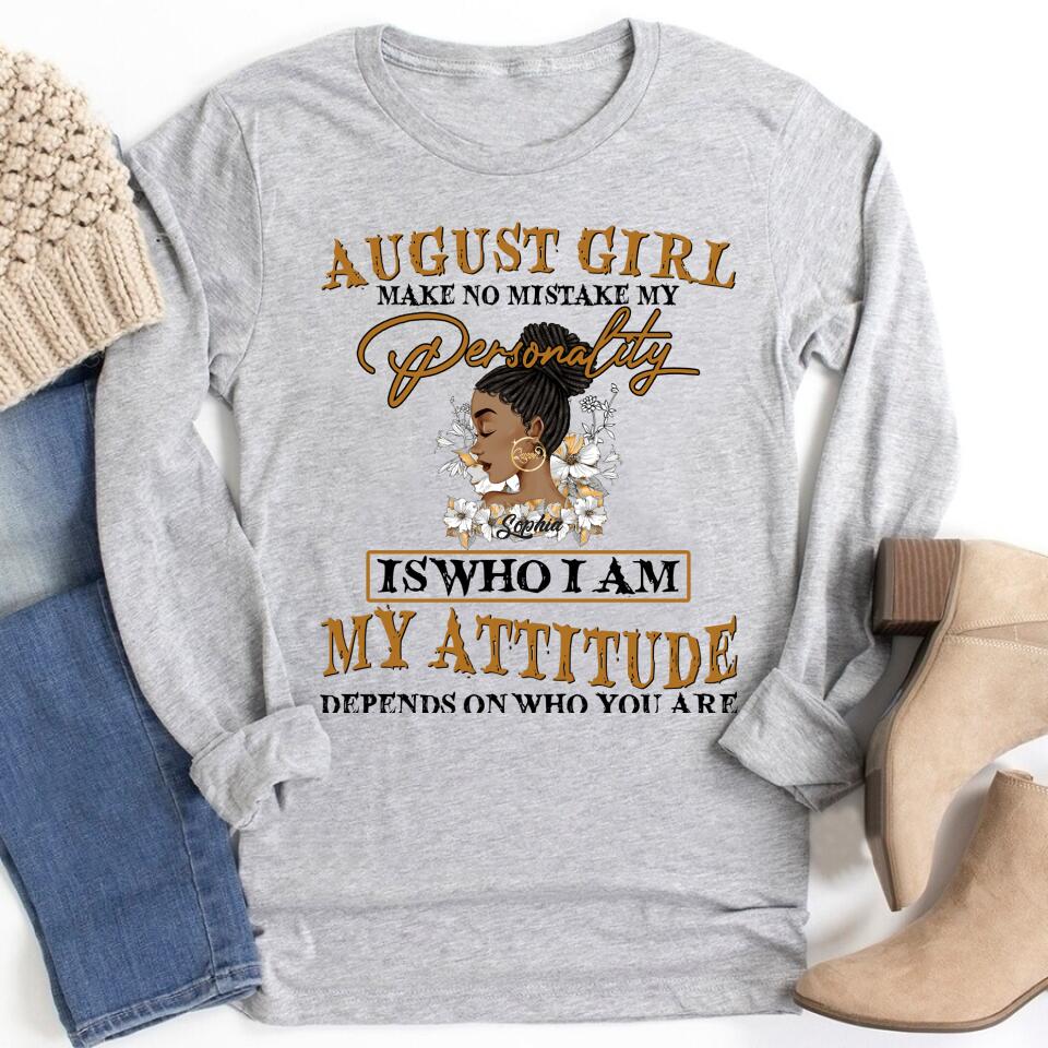 August Birthday Shirt, Custom Birthday Shirt, Queens are Born In August, August Birthday Shirts For Woman, August Birthday Gifts