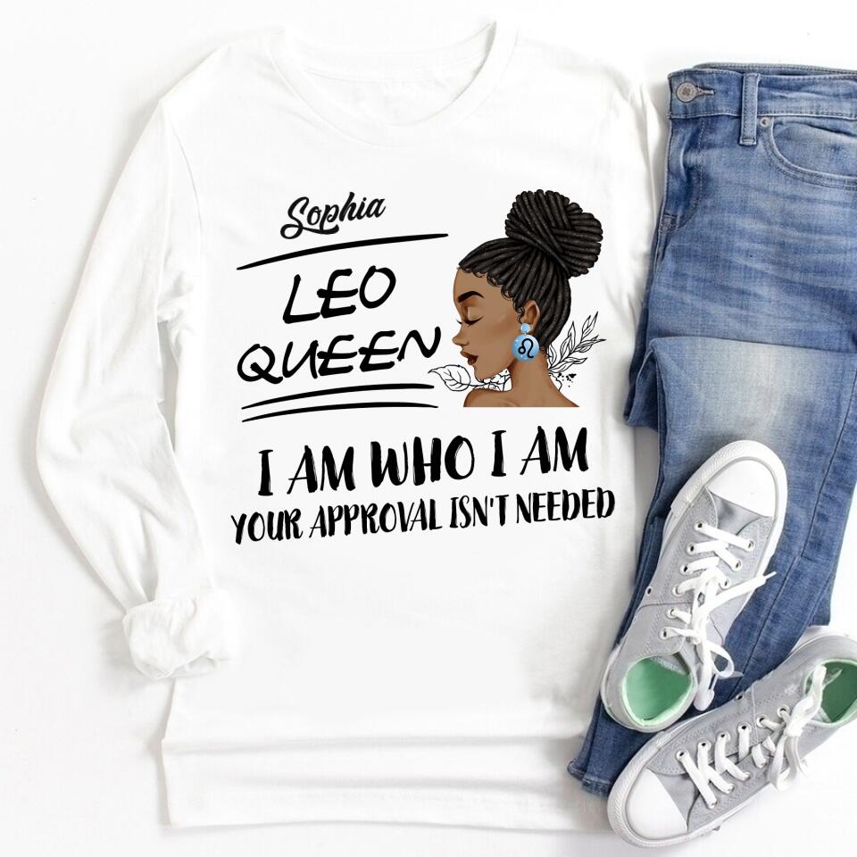 Custom Birthday Shirt, Leo Zodiac t shirt, Leo Birthday shirt, Leo t shirts for ladies, Leo queen t shirt, Leo Queen Birthday shirt