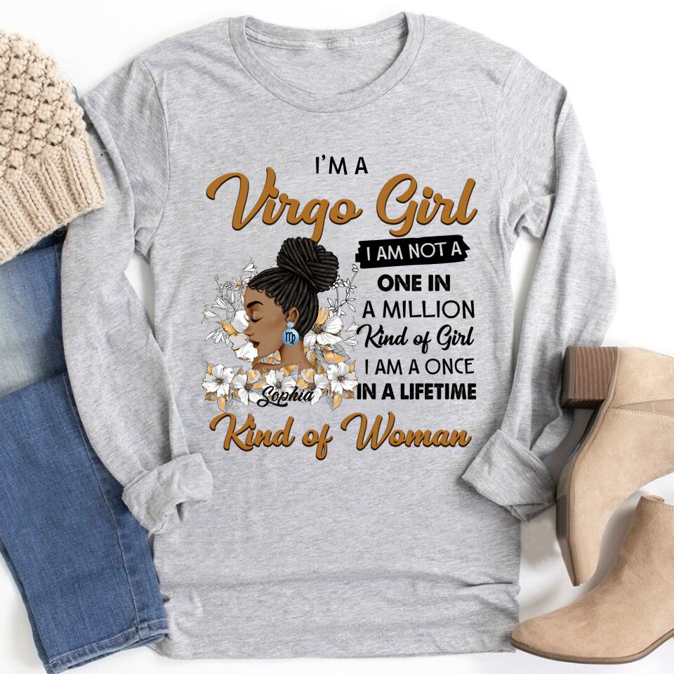 Custom Birthday Shirt, Virgo Zodiac t shirt, Virgo Birthday shirt, Virgo t shirts for ladies, Virgo queen t shirt, Virgo Queen Birthday shirt