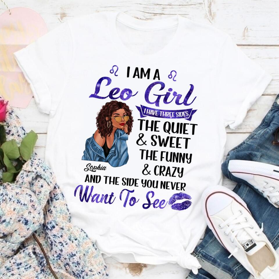 Custom Birthday Shirt, Leo Zodiac t shirt, Leo Birthday shirt, Leo t shirts for ladies, Leo queen t shirt, Leo Queen Birthday shirt