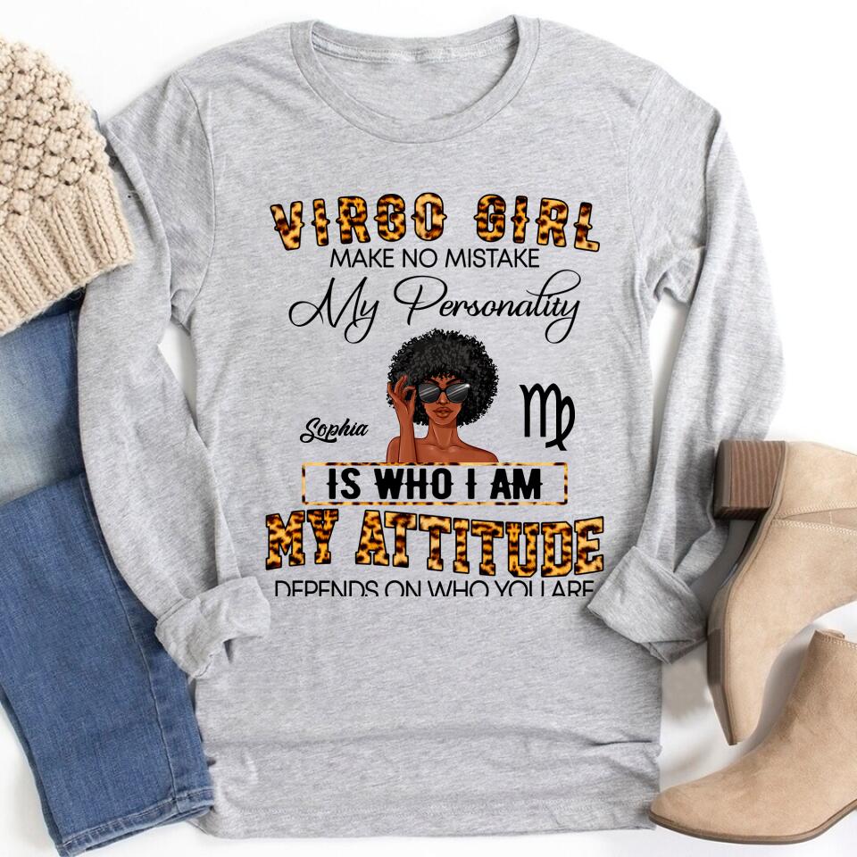 Custom Birthday Shirt, Virgo Zodiac t shirt, Virgo Birthday shirt, Virgo t shirts for ladies, Virgo queen t shirt, Virgo Queen Birthday shirt