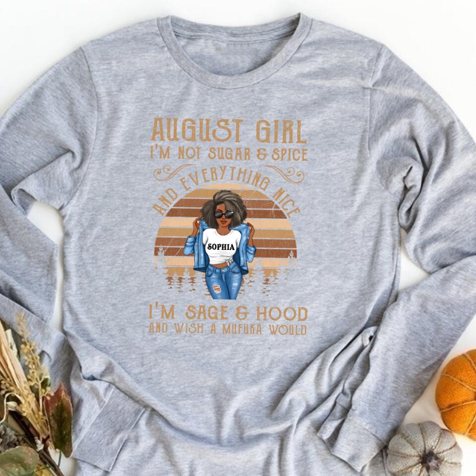 August Birthday Shirt, Custom Birthday Shirt, Queens are Born In August, August Birthday Shirts For Woman, August Birthday Gifts