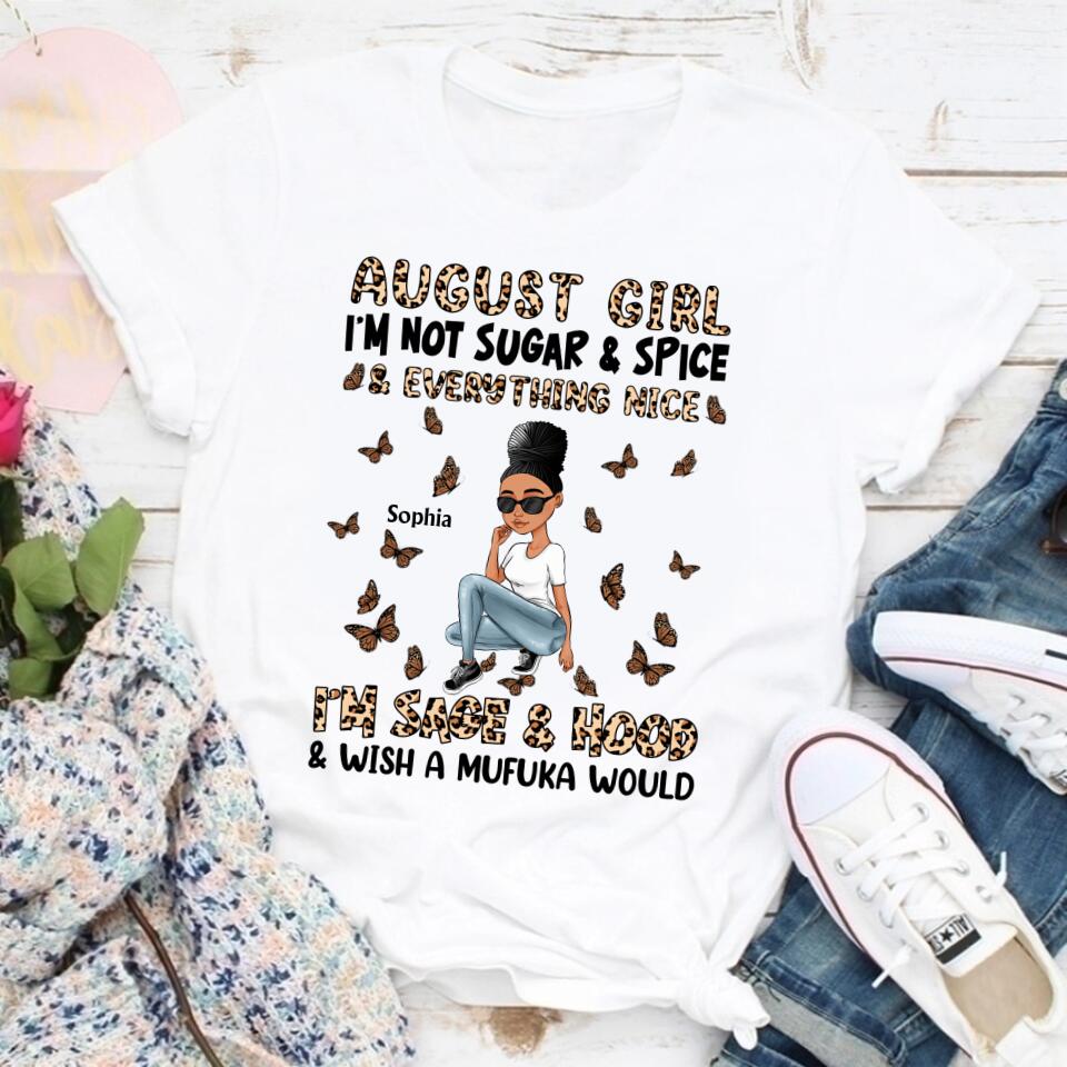 August Birthday Shirt, Custom Birthday Shirt, Queens Born In August, August Birthday Shirts For Woman, August Birthday Gifts