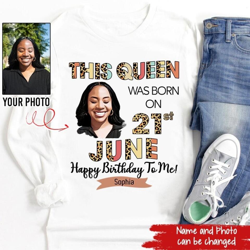 June Birthday Shirt, Custom Birthday Shirt, Queens Born In June, June Birthday Shirts For Woman, June Birthday Gifts