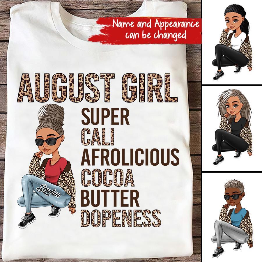 August Birthday Shirt, Custom Birthday Shirt, Queens Born In August, August Birthday Shirts For Woman, August Birthday Gifts