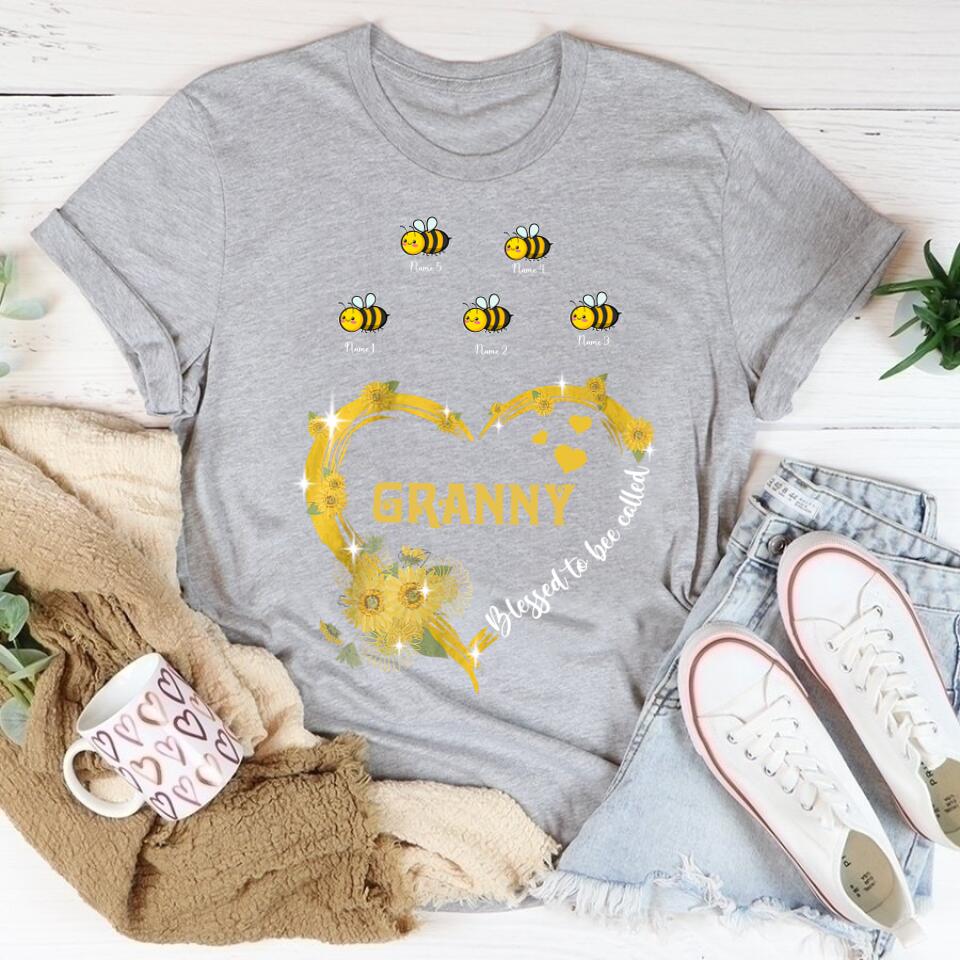 Grandma Shirt, Personalized Grandma Shirts, Nana Shirt, Grandma Shirts With Grandkids Names, Mimi Shirt, Gift for Grandma