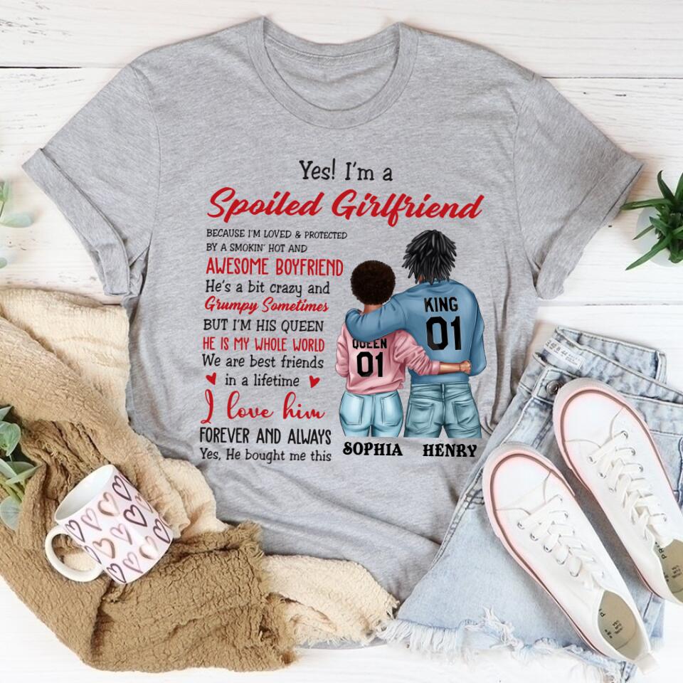 Personalized Gifts For Girlfriend, Girlfriend Shirt, I Llove My Girlfriend Shirt, Best Gift For Girlfriend, Gift ideas for girlfriend, gifts for gf, long distance Relationship Gifts For Her