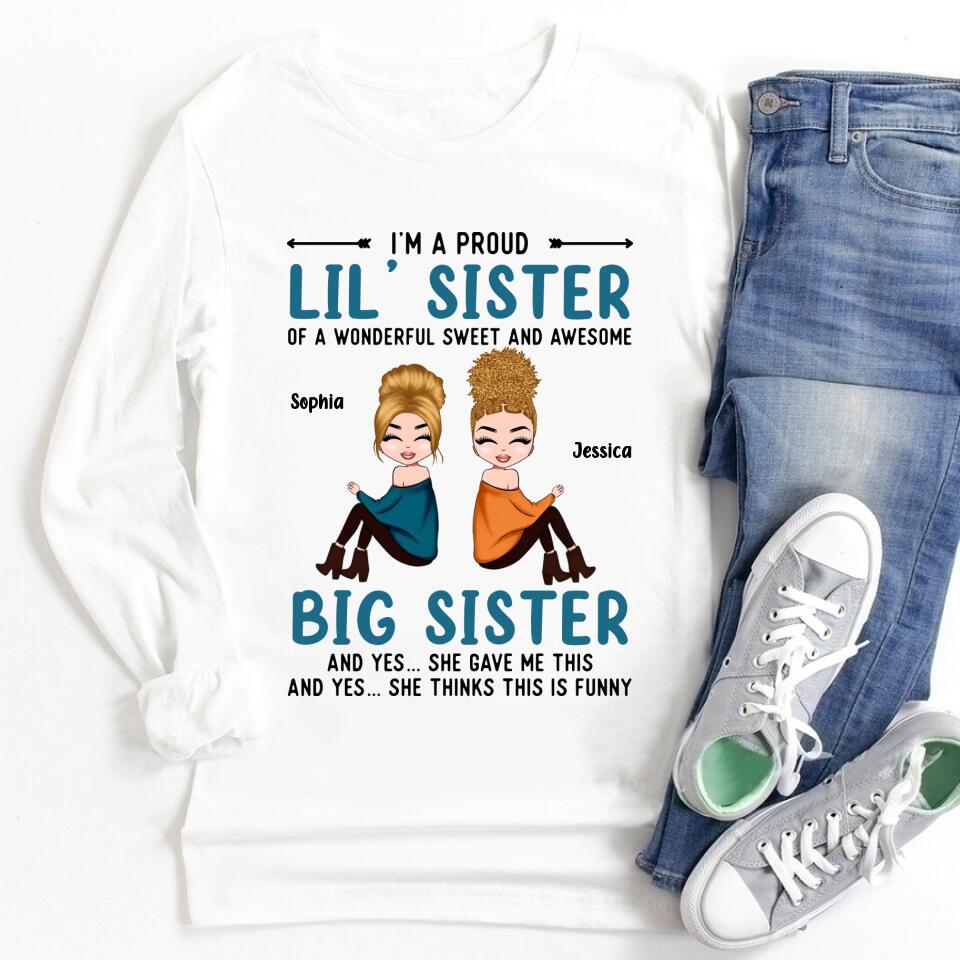 Sister Shirt, Big Sister Shirt, Big Sister T Shirt, Big Sister Little Sister Shirts, Lil Sis Big Bro, Sister Gift, Big Sister Gifts