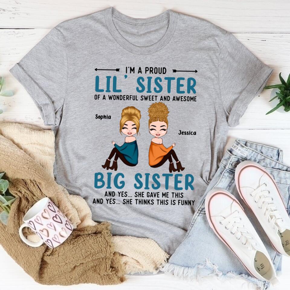 Sister Shirt, Big Sister Shirt, Big Sister T Shirt, Big Sister Little Sister Shirts, Lil Sis Big Bro, Sister Gift, Big Sister Gifts