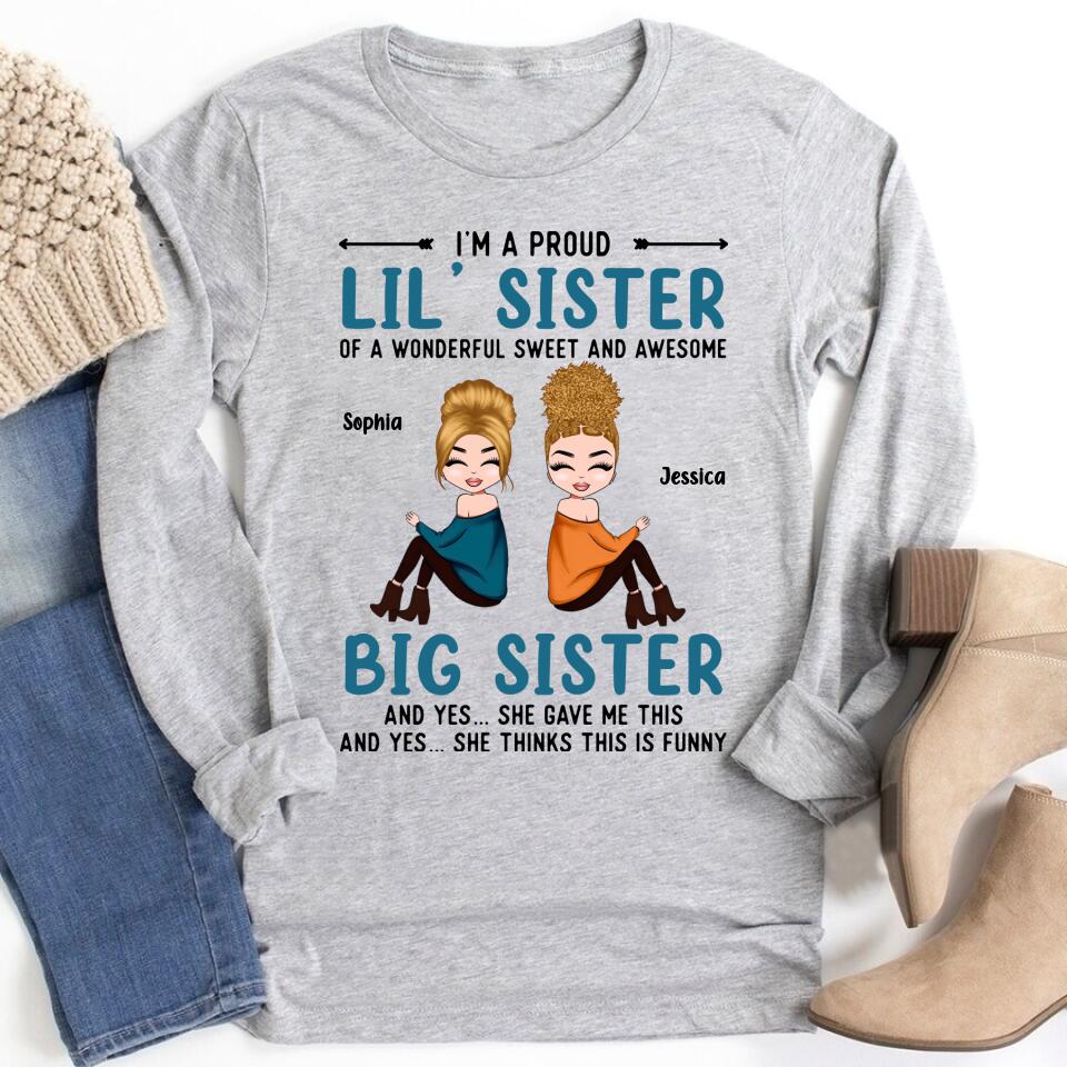 Sister Shirt, Big Sister Shirt, Big Sister T Shirt, Big Sister Little Sister Shirts, Lil Sis Big Bro, Sister Gift, Big Sister Gifts