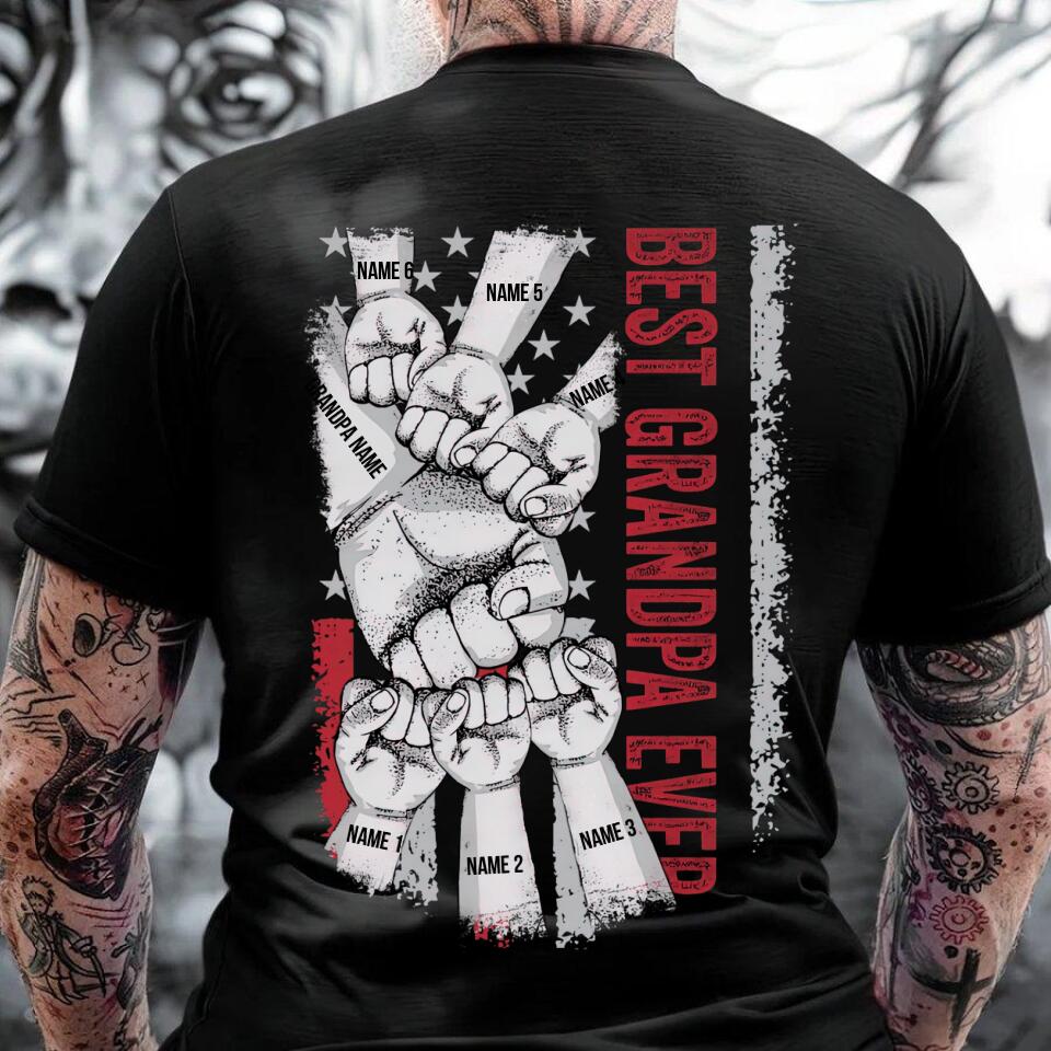 Personalized Grandpa Shirts, Grandpa Shirt, Funny Grandpa Shirts, Grandpa The Man The Myth The Legend, Grandpa Gift Ideas