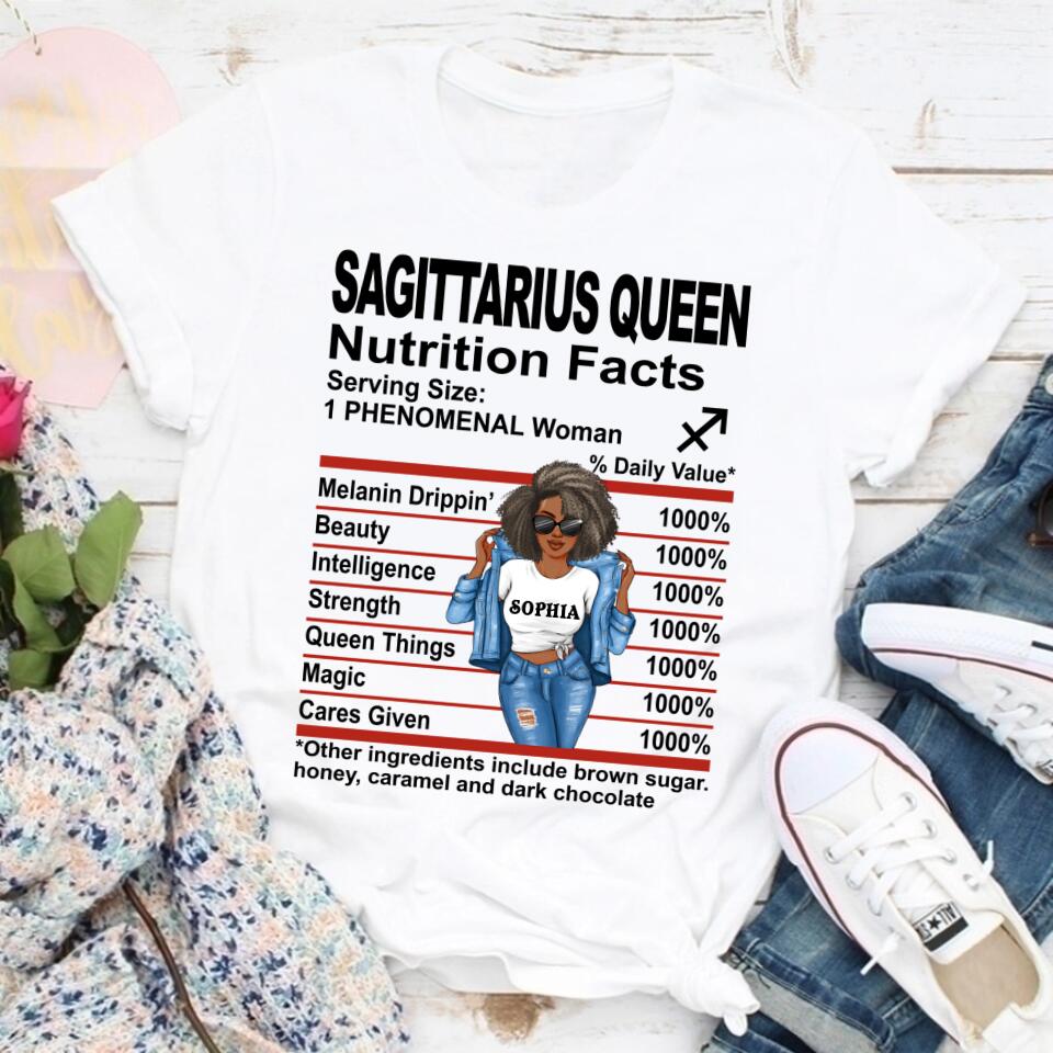 Custom Birthday Shirt, Sagittarius Zodiac t shirt, Sagittarius Birthday shirt, Sagittarius t shirts for ladies, Sagittarius queen t shirt, Sagittarius Queen Birthday shirt