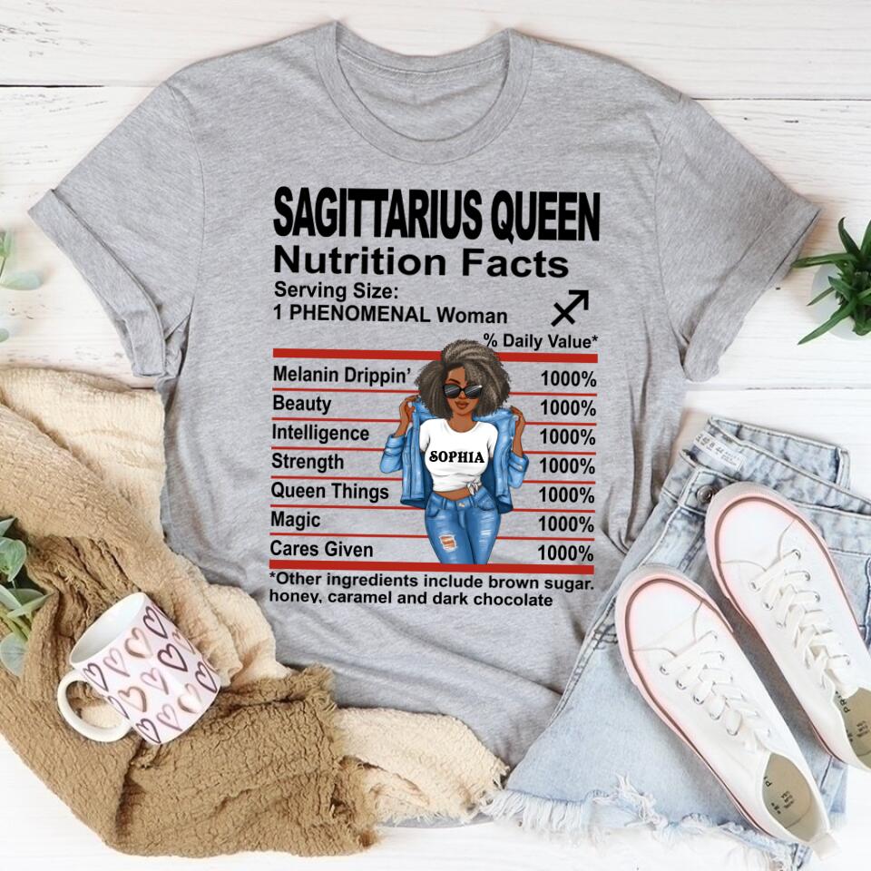 Custom Birthday Shirt, Sagittarius Zodiac t shirt, Sagittarius Birthday shirt, Sagittarius t shirts for ladies, Sagittarius queen t shirt, Sagittarius Queen Birthday shirt
