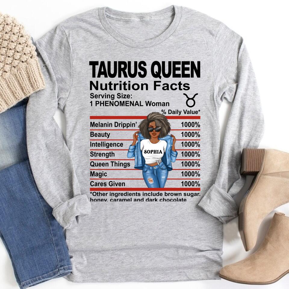 Custom Birthday Shirt, Taurus Zodiac t shirt, Taurus Birthday shirt, Taurus t shirts for ladies, Taurus queen t shirt, Taurus Queen Birthday shirt