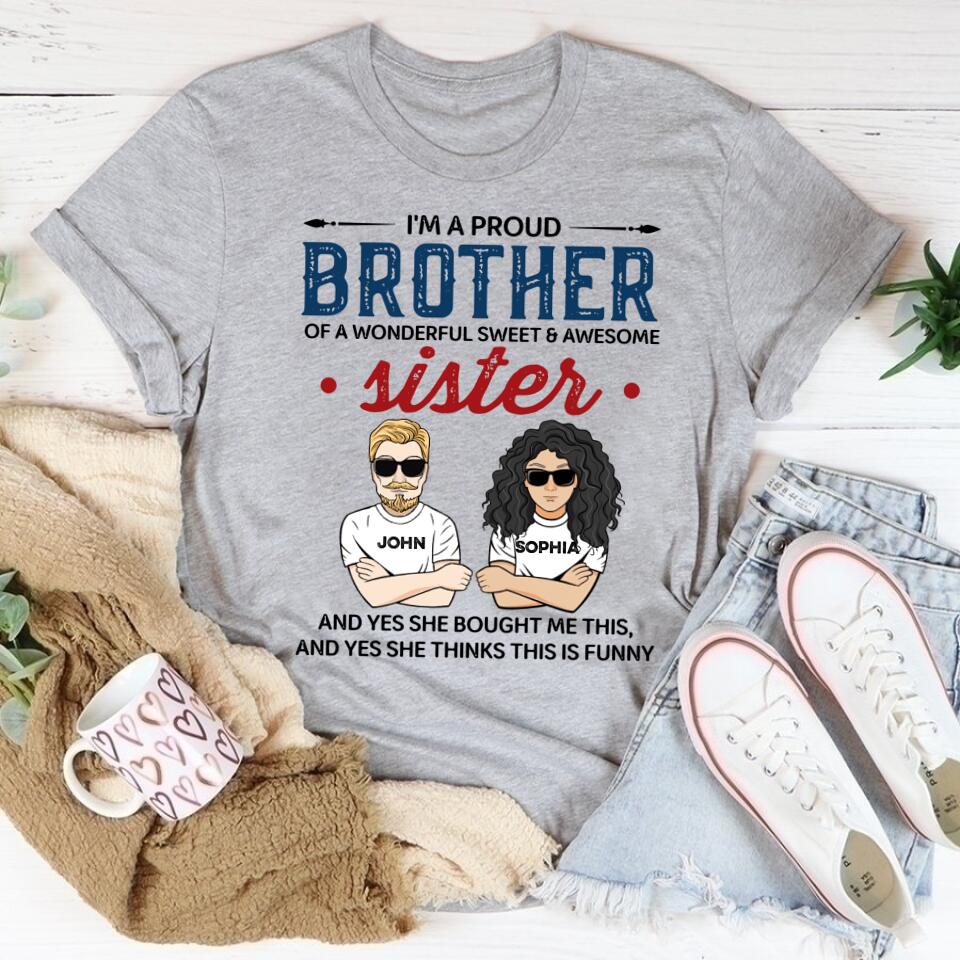 Big Brother Shirt, Brother Shirt, Personalized Big Brother Shirts, Big Brother Little Sister Shirts, Step Brother Shirts, Big Brother Gifts, Brother Gift
