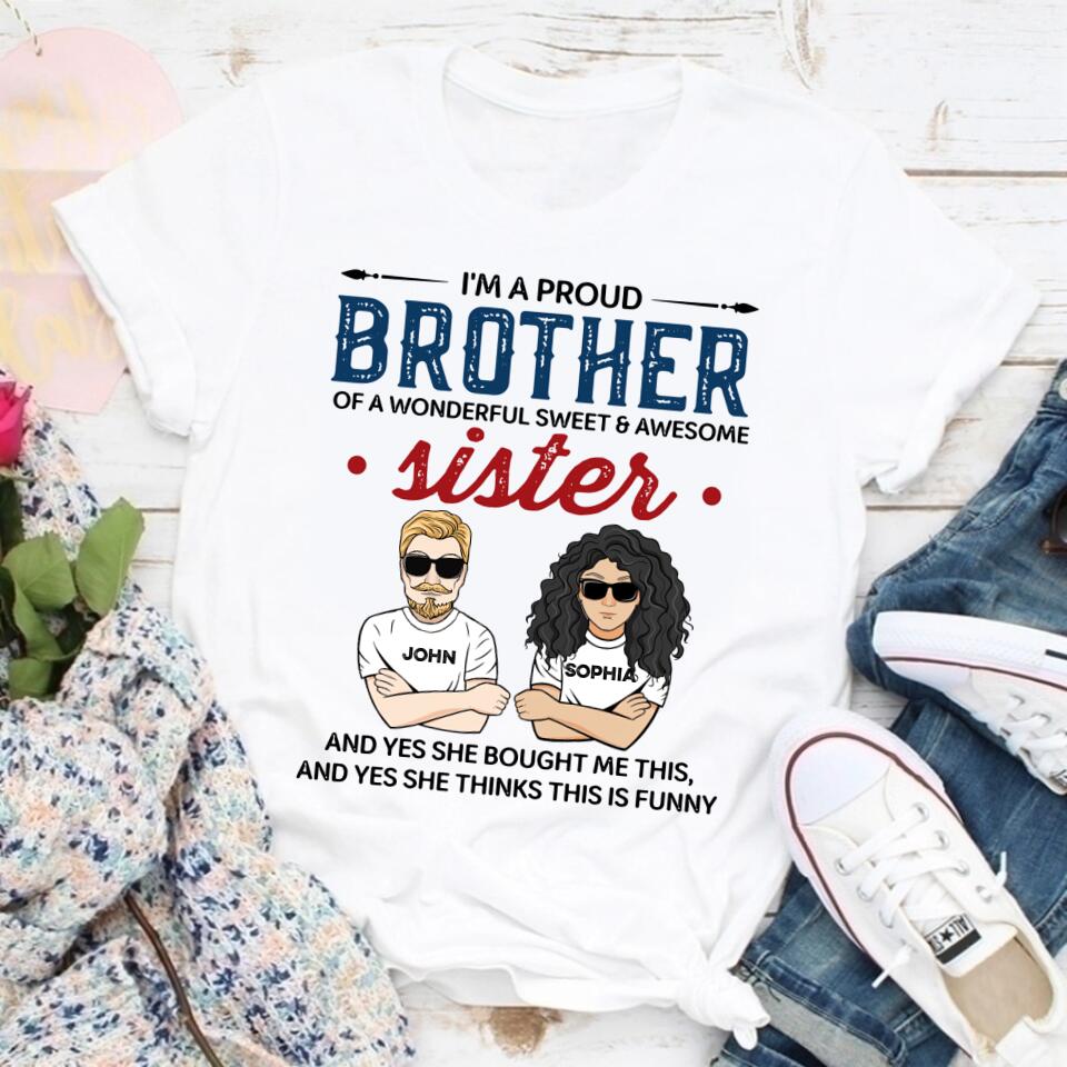 Big Brother Shirt, Brother Shirt, Personalized Big Brother Shirts, Big Brother Little Sister Shirts, Step Brother Shirts, Big Brother Gifts, Brother Gift