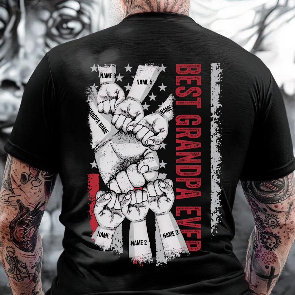 Personalized Grandpa Shirts, Grandpa Shirt, Funny Grandpa Shirts, Grandpa The Man The Myth The Legend, Grandpa Gift Ideas