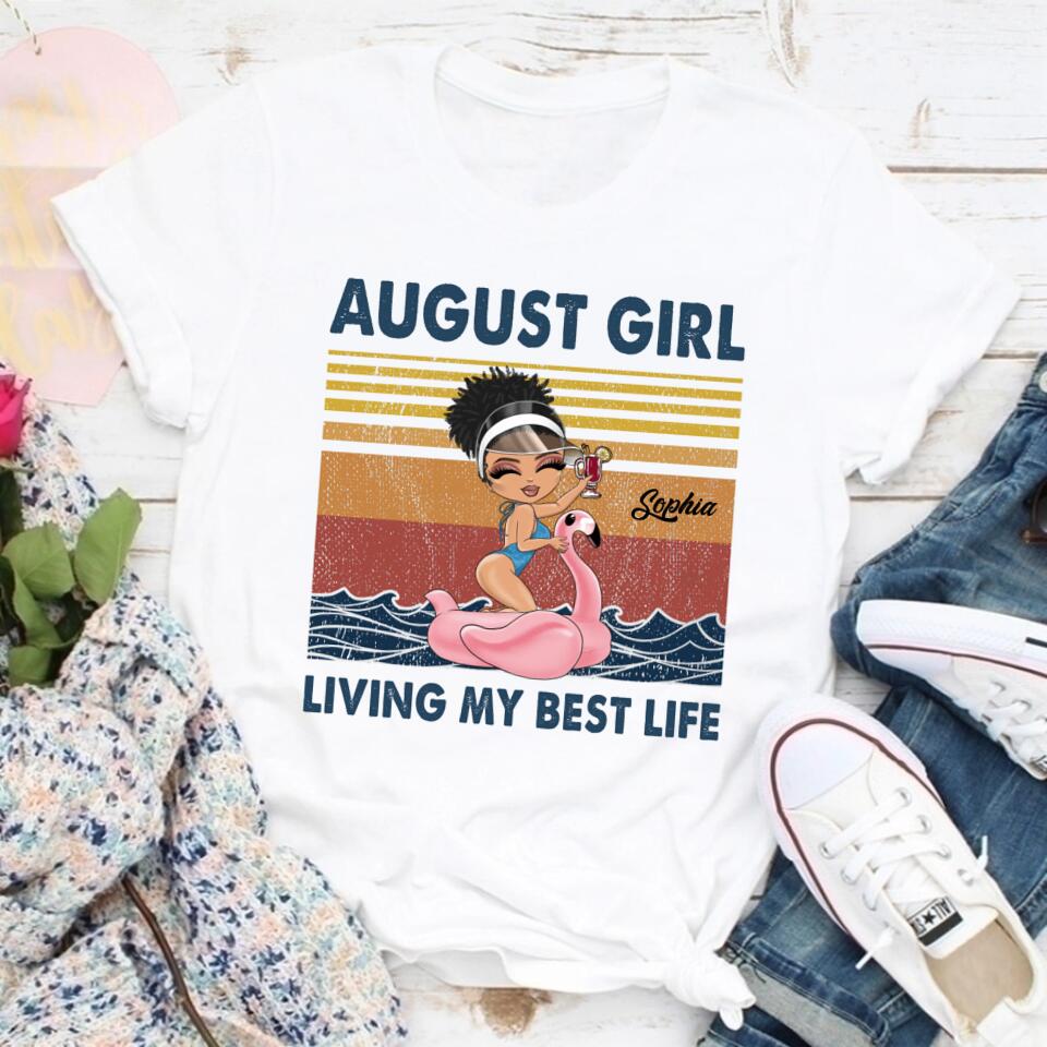 August Birthday Shirt, Custom Birthday Shirt, Queens are Born In August, August Birthday Shirts For Woman, August Birthday Gifts