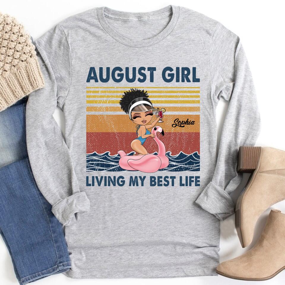 August Birthday Shirt, Custom Birthday Shirt, Queens are Born In August, August Birthday Shirts For Woman, August Birthday Gifts