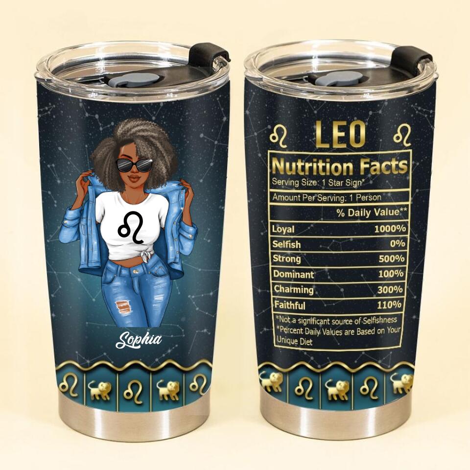 Personalized tumblers, Leo Birthday tumbler, Leo Zodiac, Leo Girl, Leo Tumbler For Ladies, Leo Queen, Leo Queen Birthday Gift