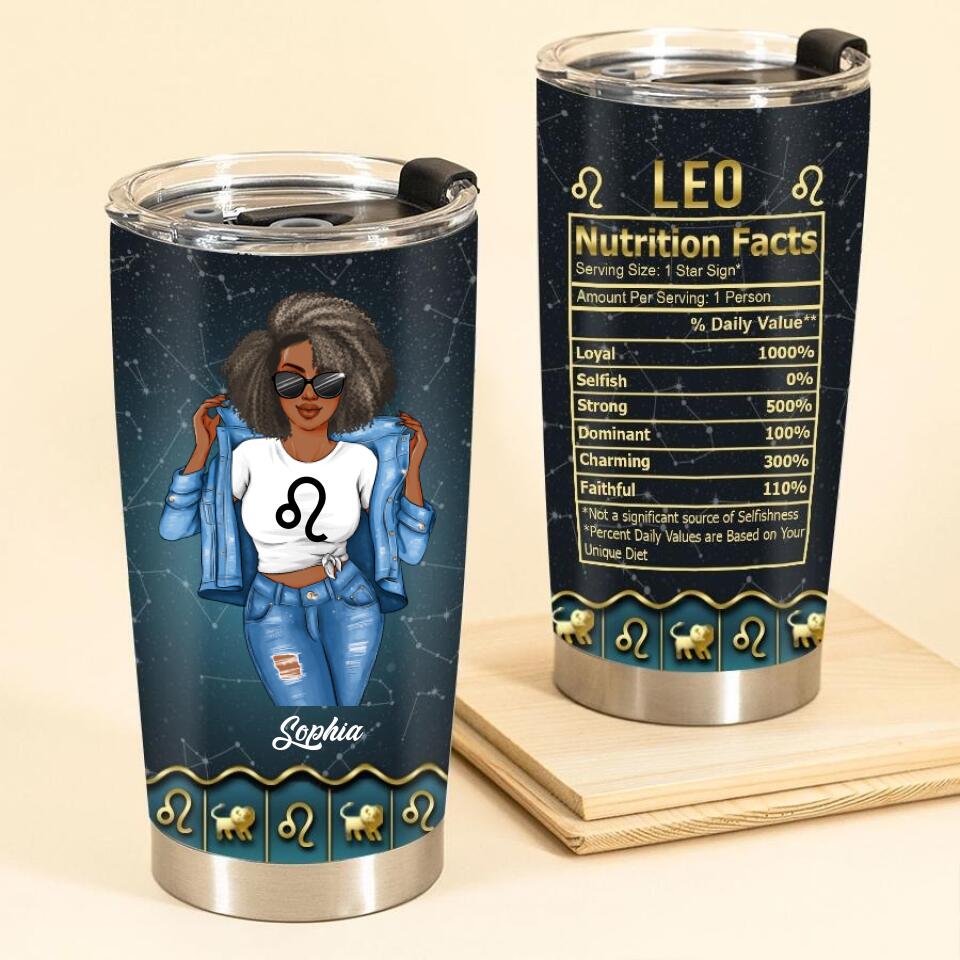 Personalized tumblers, Leo Birthday tumbler, Leo Zodiac, Leo Girl, Leo Tumbler For Ladies, Leo Queen, Leo Queen Birthday Gift
