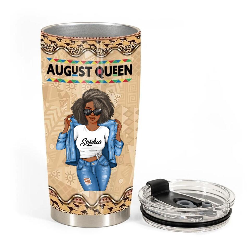 Personalized tumblers, Birthday tumbler, famous birthdays in August, August birthday gifts for her