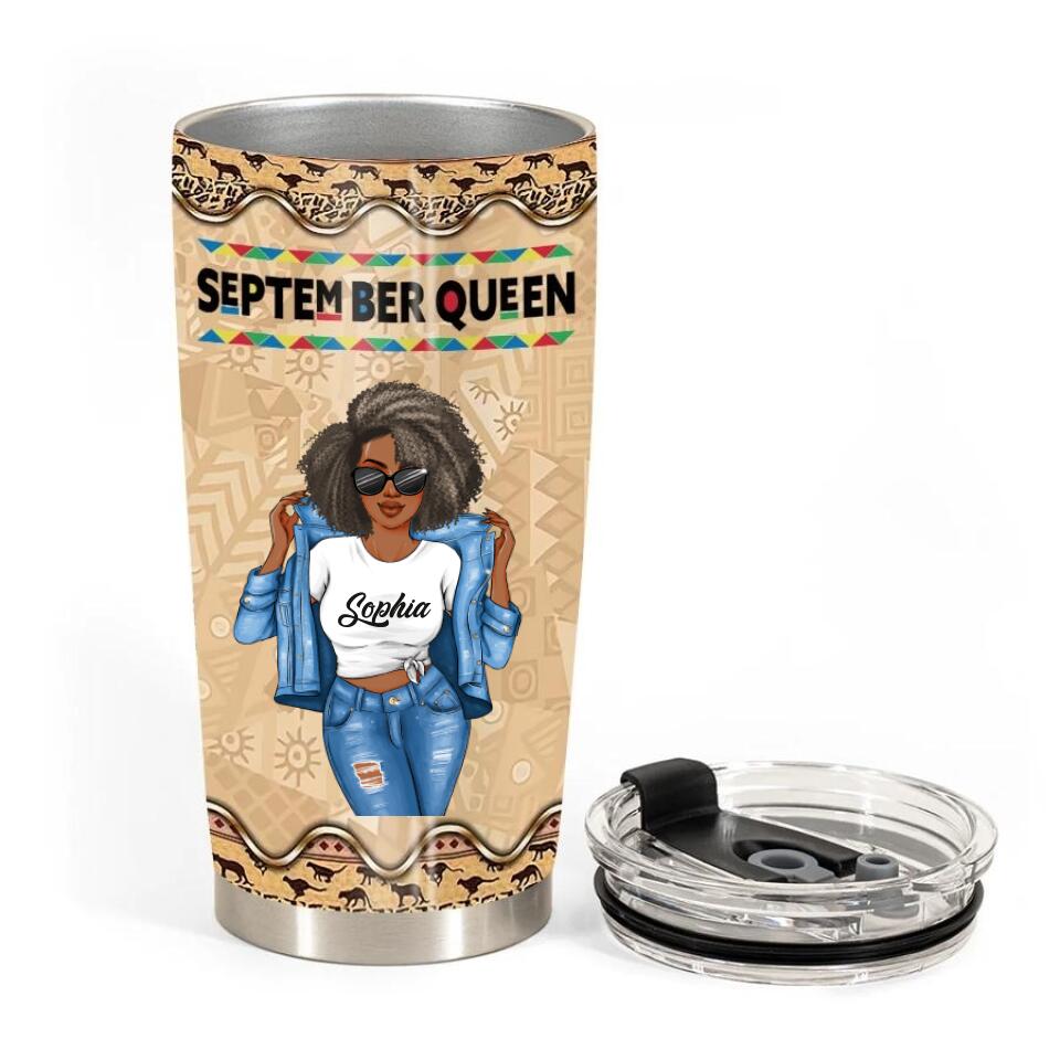 Personalized tumblers, Birthday tumbler, famous birthdays in September, September birthday gifts for her