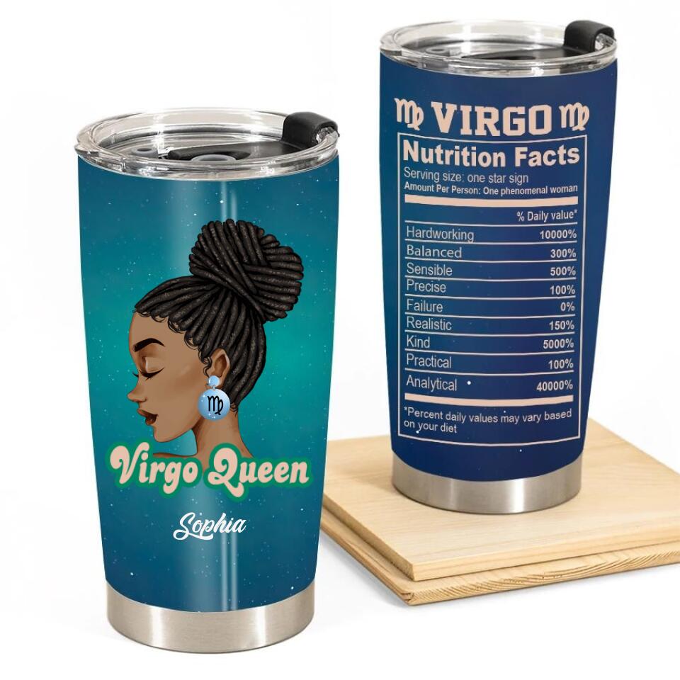 Personalized tumblers, Virgo Birthday tumbler, Virgo Zodiac, Virgo Girl, Virgo Tumbler For Ladies, Virgo Queen, Virgo Queen Birthday Gift
