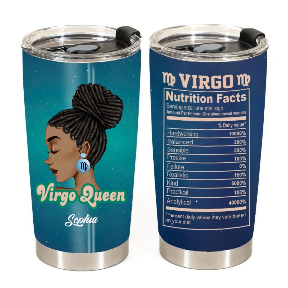 Personalized tumblers, Virgo Birthday tumbler, Virgo Zodiac, Virgo Girl, Virgo Tumbler For Ladies, Virgo Queen, Virgo Queen Birthday Gift