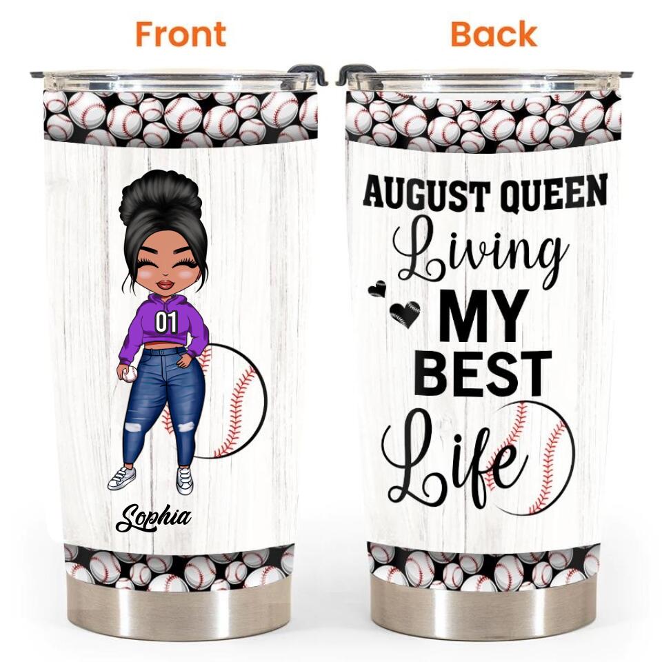 Personalized tumblers, Birthday tumbler, famous birthdays in August, August birthday gifts for her