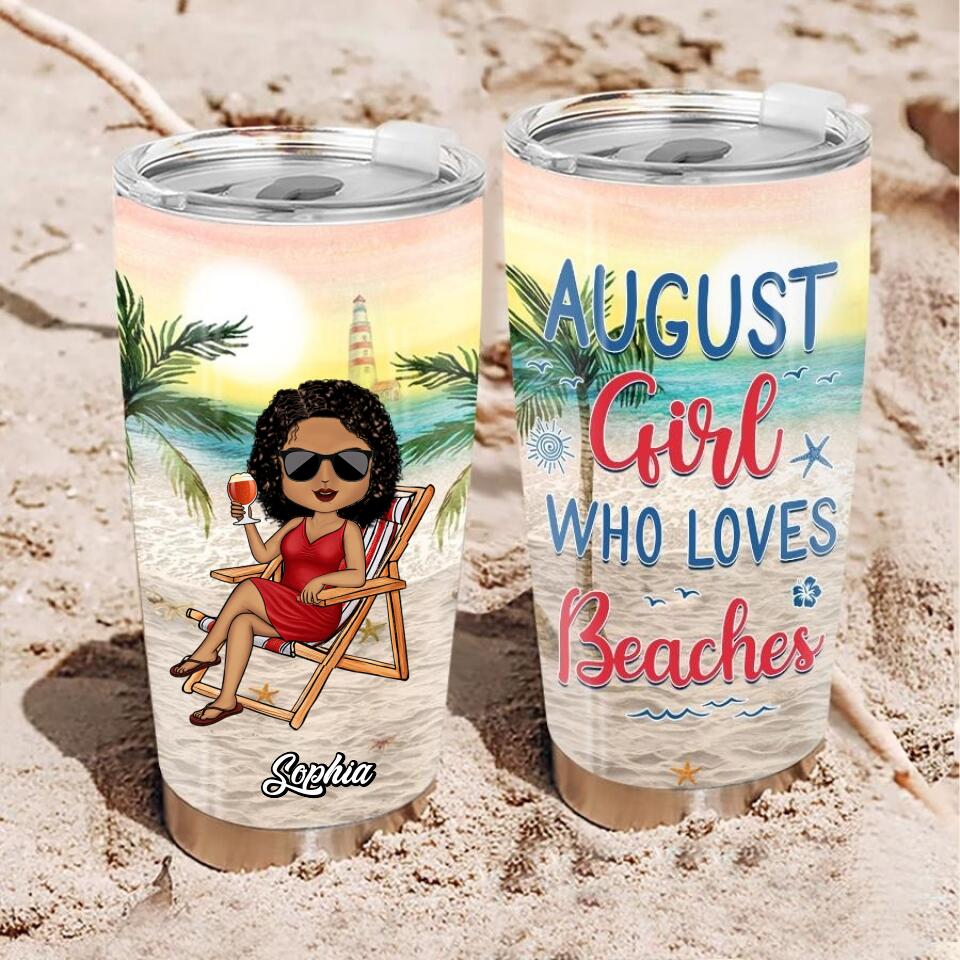 Personalized tumblers, Birthday tumbler, famous birthdays in August, August birthday gifts for her