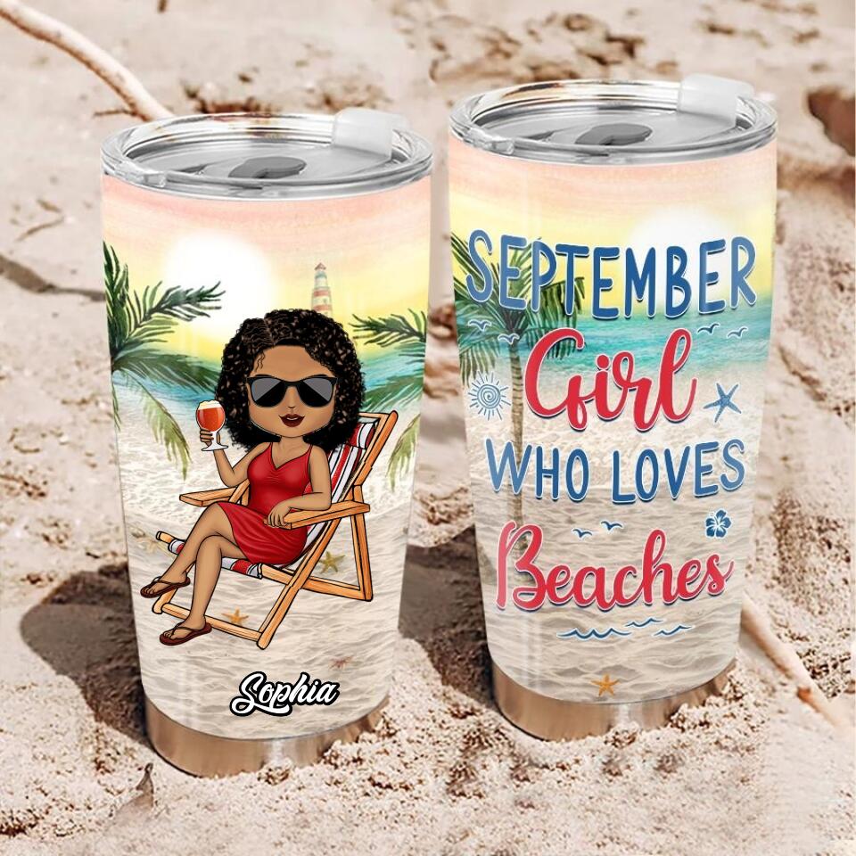 Personalized tumblers, Birthday tumbler, famous birthdays in September, September birthday gifts for her