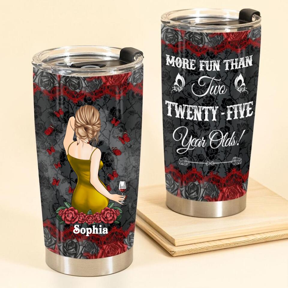 Personalized Tumbler, 50th Birthday Tumbler, Personalized 50th Birthday Gifts, 50th Gift Ideas For Her