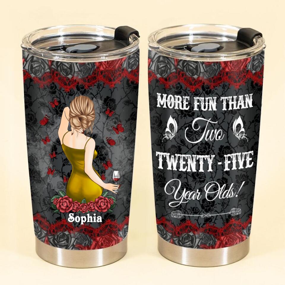 Personalized Tumbler, 50th Birthday Tumbler, Personalized 50th Birthday Gifts, 50th Gift Ideas For Her