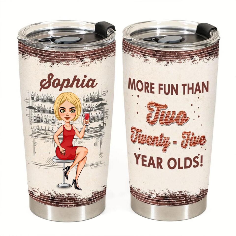 Personalized Tumbler, 50th Birthday Tumbler, Personalized 50th Birthday Gifts, 50th Gift Ideas For Her
