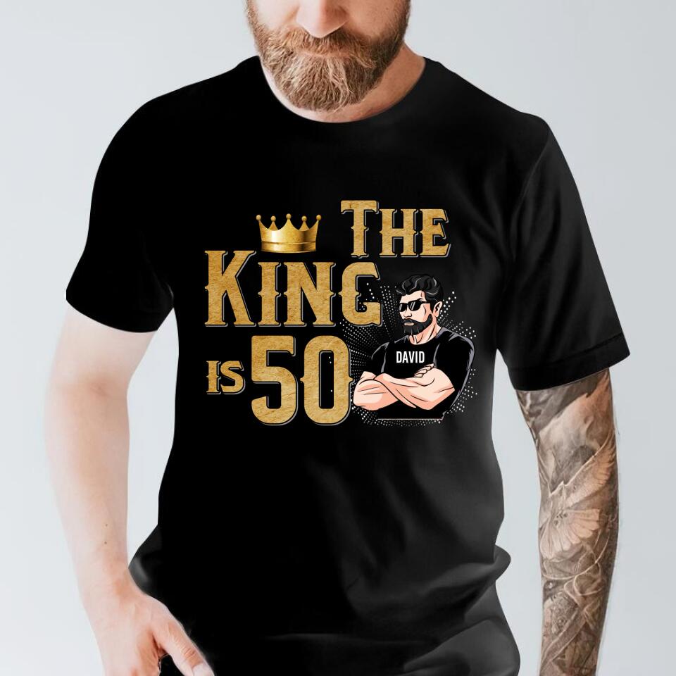 50th Birthday Shirts, Custom Birthday Shirts, Turning 50 Shirt, Gifts For Men Turning 50, 50 And Fabulous Shirt, 1973 Shirt, 50th Birthday Shirts For Him