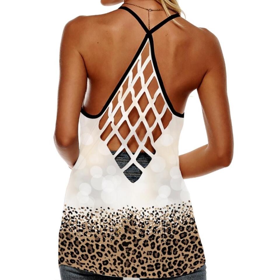 September Birthday Tank Top, Custom Birthday Tank Top, Queens are Born In September, September Birthday Tank Top For Woman, September Birthday Gifts, All-Over Print Women's Criss-Cross Open Tank Top