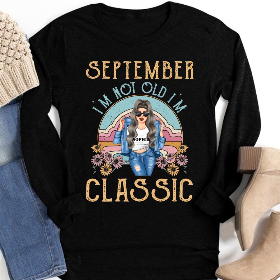 September Birthday Shirt, Custom Birthday Shirt, Queens are Born In September, September Birthday Shirts For Woman, September Birthday Gifts