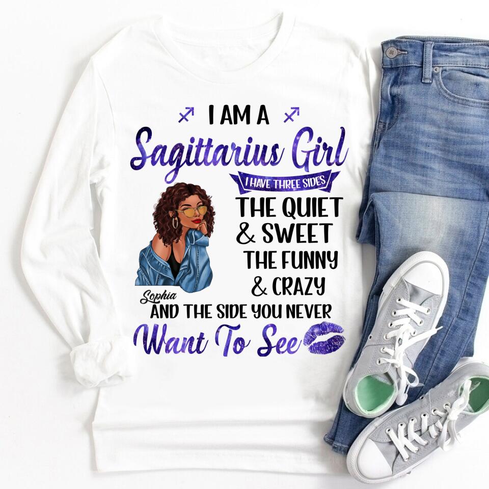 Custom Birthday Shirt, Sagittarius Zodiac t shirt, Sagittarius Birthday shirt, Sagittarius t shirts for ladies, Sagittarius queen t shirt, Sagittarius Queen Birthday shirt