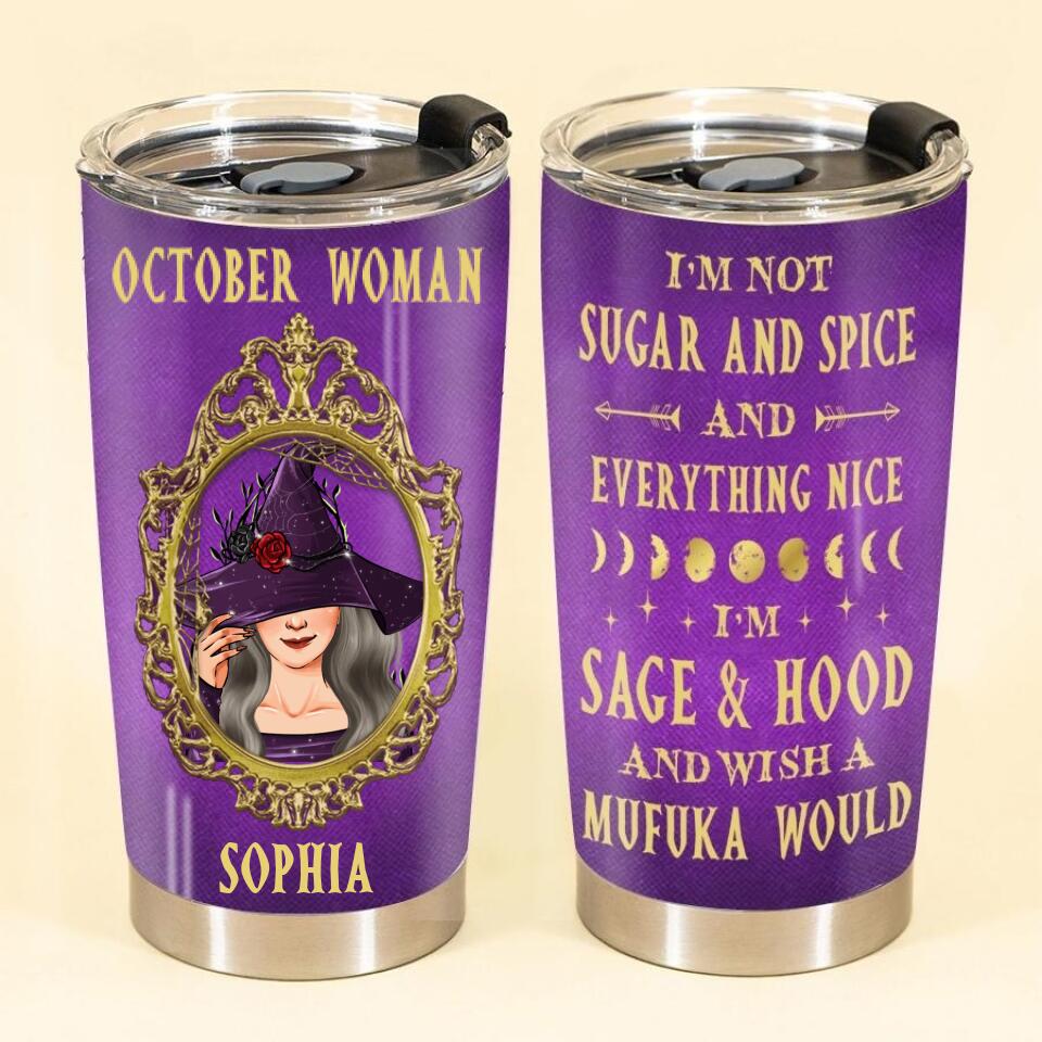 Personalized tumblers, Birthday tumbler, birthdays in October, October birthday gifts for her