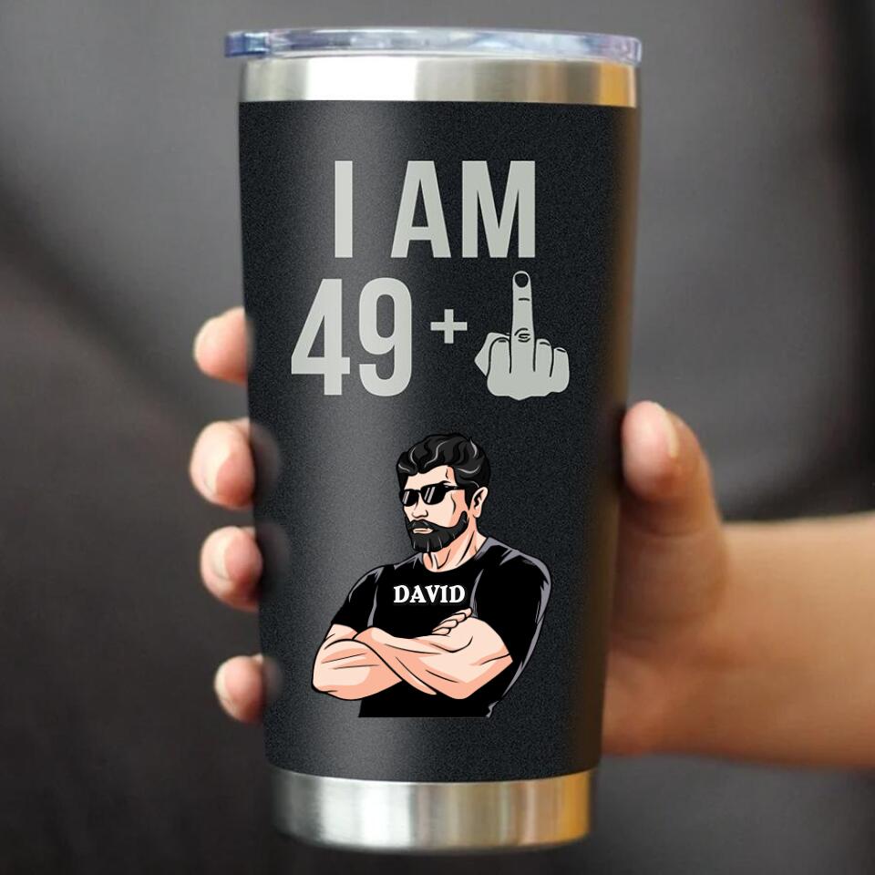 Personalized Tumbler, 50th Birthday Tumbler, Personalized 50th Birthday Gifts, 50th Gift Ideas For Him