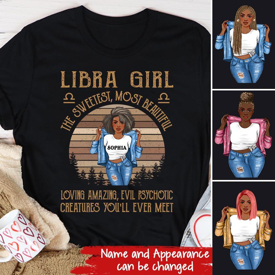 Custom Birthday Shirt, Libra Zodiac t shirt, Libra Birthday shirt, Libra t shirts for ladies, Libra queen t shirt, Libra Queen Birthday shirt